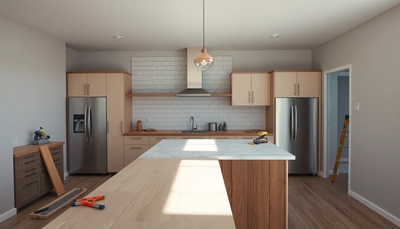 Custom Kitchen Islands